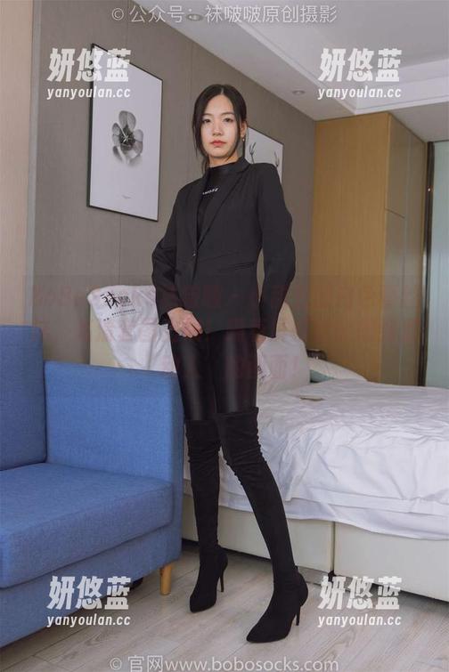 BoBoSocks袜啵啵 - 小甜豆的白色蕾丝袜，高清套图上线！隔着屏幕都能想到那‘动人’的画面！