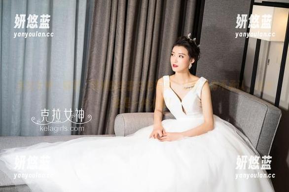 克拉女神-熙妍 克拉女神 - 好吧,熙妍的全套白色写真,让我不得不承认,纯净也是一种力量!