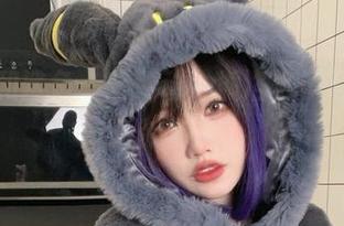女仆装和鲨鱼一起舞动，狐洛洛子写真集等你瞧！