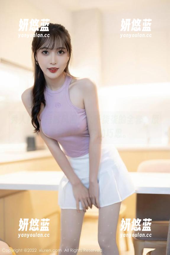 秀人网 - 短裤风潮！九千柒柒的全套，原图里竟有如此多的巧思。