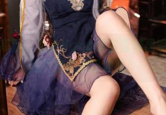 超级高清，花铃Hana身穿蕾姆居家服，照片自带温暖滤镜！